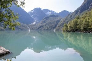 Bondhusdalen Wanderung malerische Landschaft - Norwegen Roadtrip