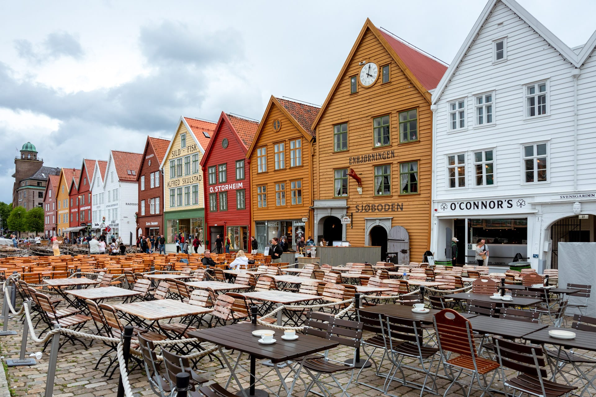 Bryggen – das historische Hanseviertel von Bergen