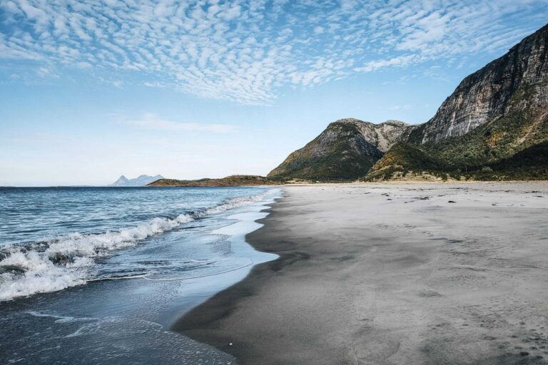 Sandhornøya Strand Landschaft Natur - Norwegen Roadtrip