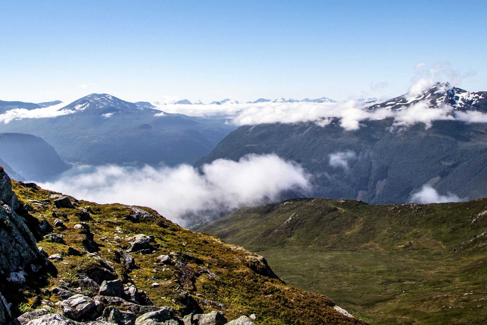 Mefjellet Panoramablick im Gebirge – Norwegen Roadtrip