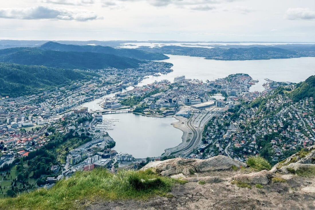 Ulriken und die sieben Berge von Bergen