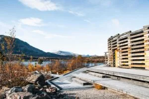 Besucherzentrum am Stora Sjöfallet – Schweden Roadtrip