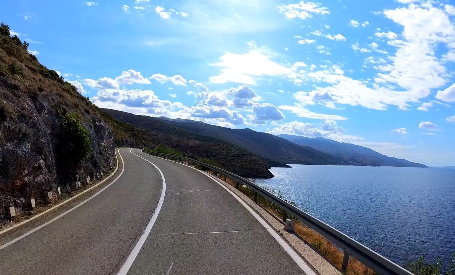 Küstenstrasse in Kroatien