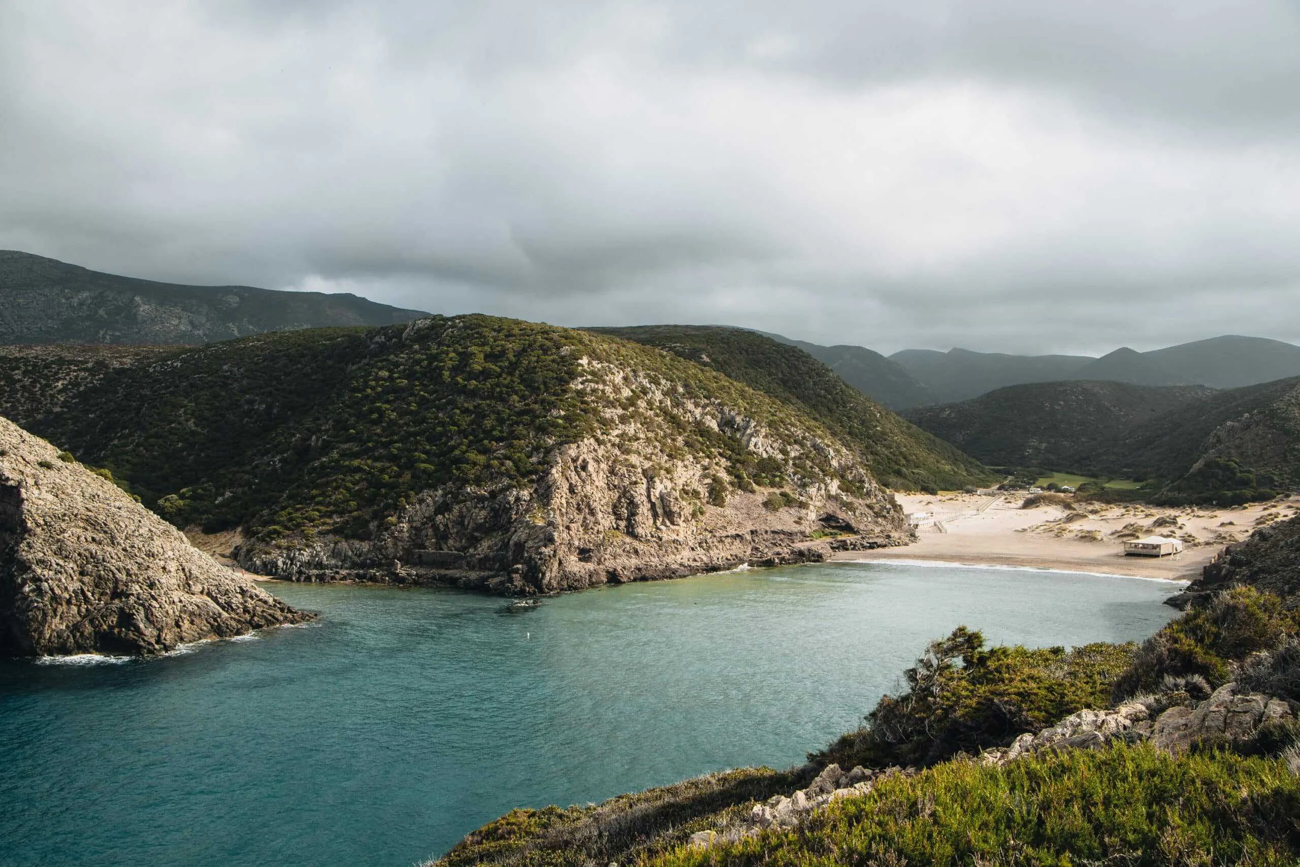 Cala Domestica Strandlandschaft in Sardinien - Sardinien Rundreise