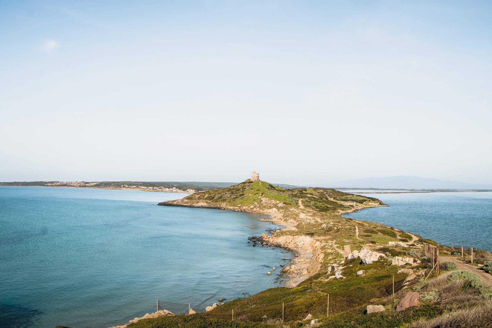 Küstenlandschaft bei Capo San Marco - Sardinien Rundreise
