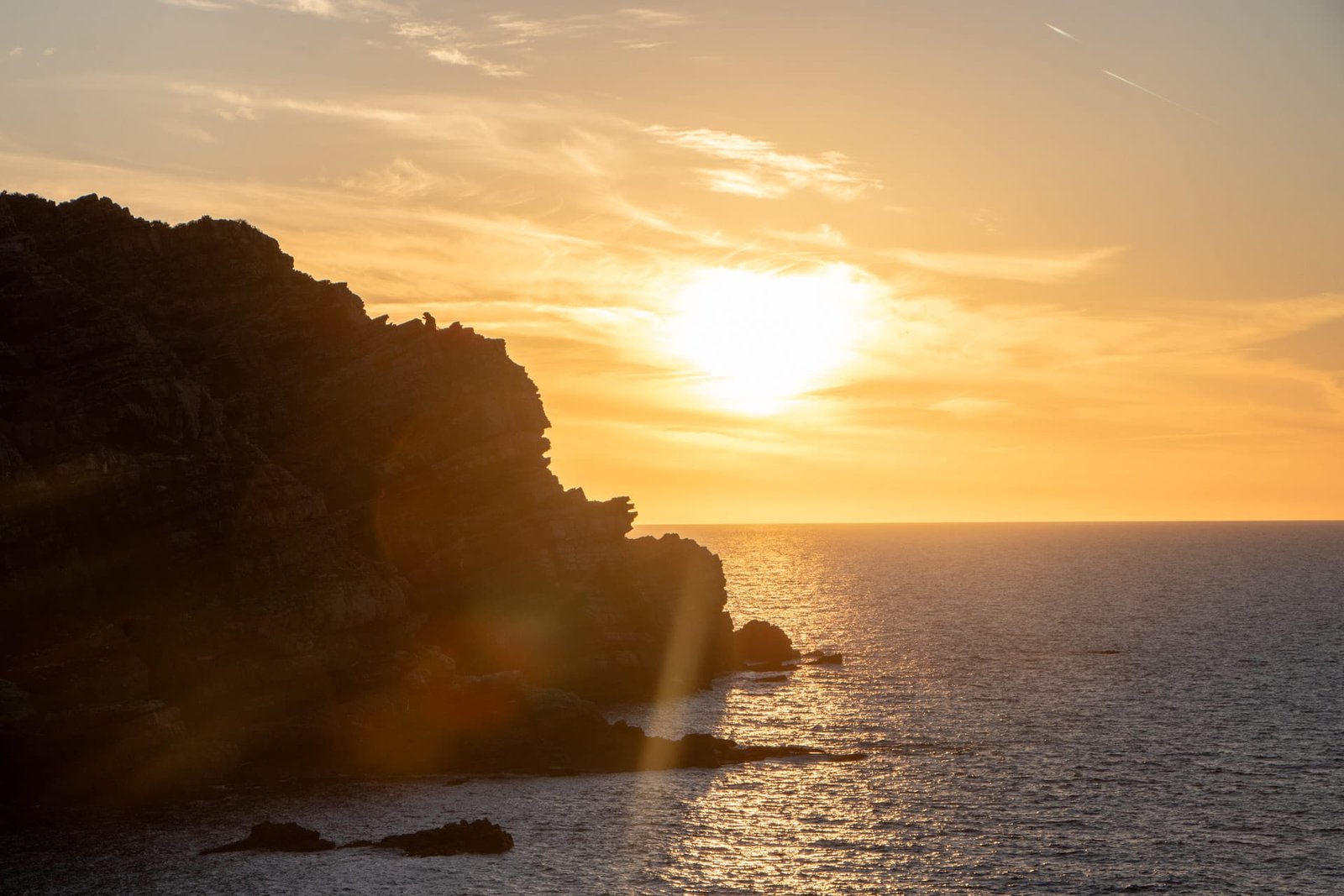 Sonnenuntergang bei Stintino