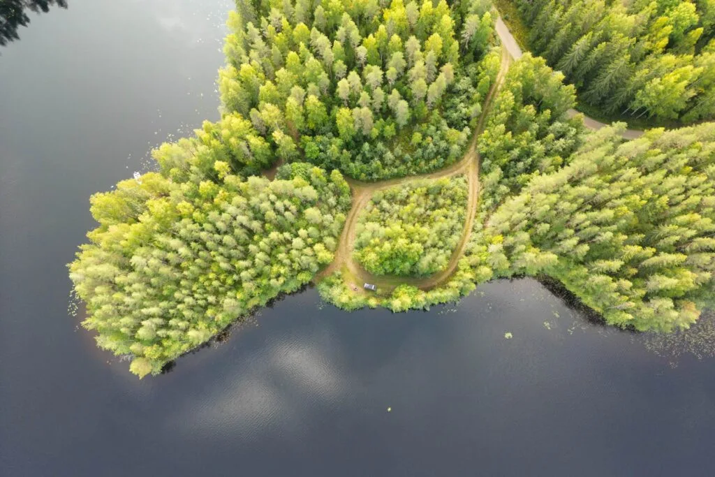 Stellplatz Marinselkä Finnland Rundreise
