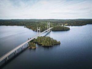 Finnland Roadtrip K&auml;rkisten silta