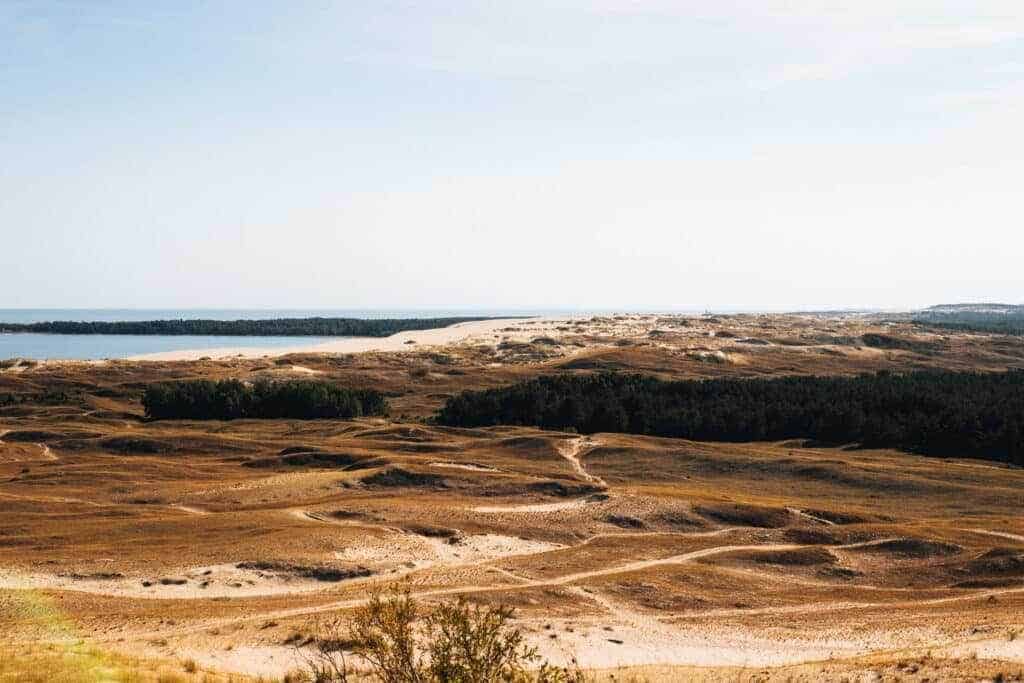 Landschaft der Kurischen Nehrung - Baltikum Rundreise