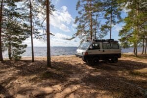 Stellplatz Huuhanranta Roadtrip Finnland