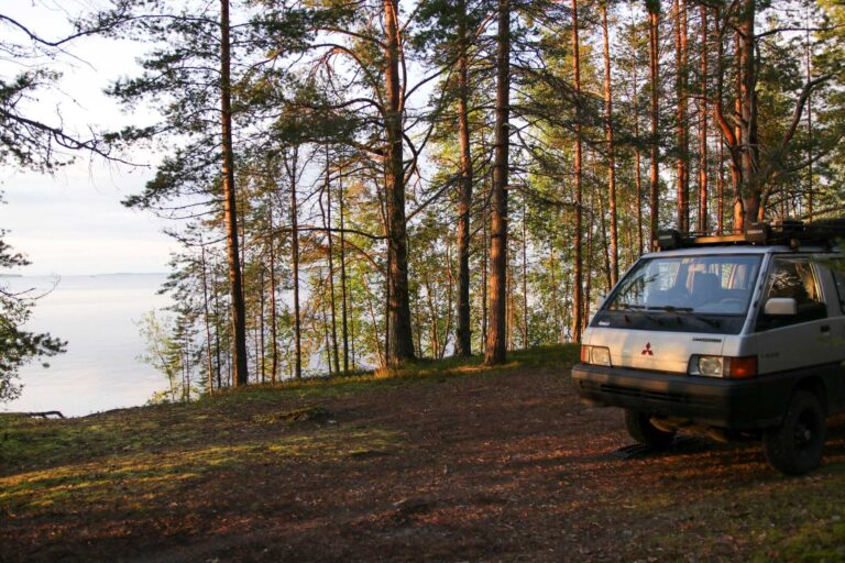 Camper Stellplatz Finnland Rundreise