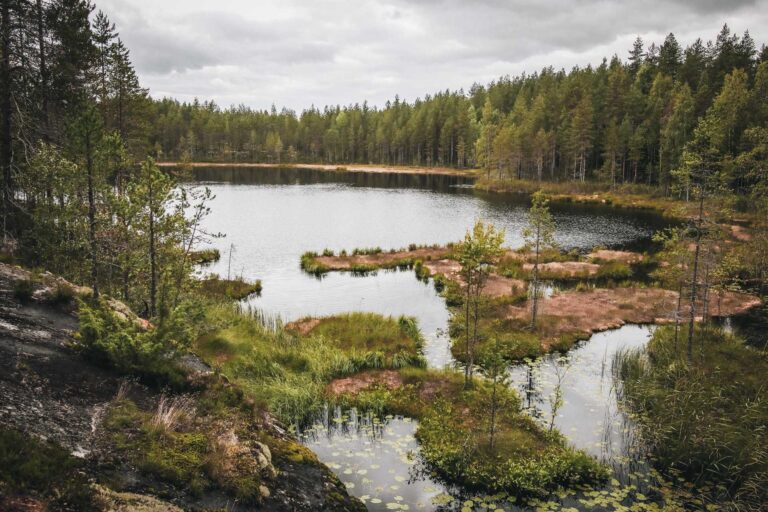 Wanderung Seinävuori Gorge Finnland wandern