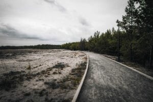 Błęd&oacute;w-W&uuml;ste Wanderweg