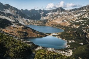 Bergsee w&auml;hrend Wanderung Tatra entdecken - Polen Roadtrip