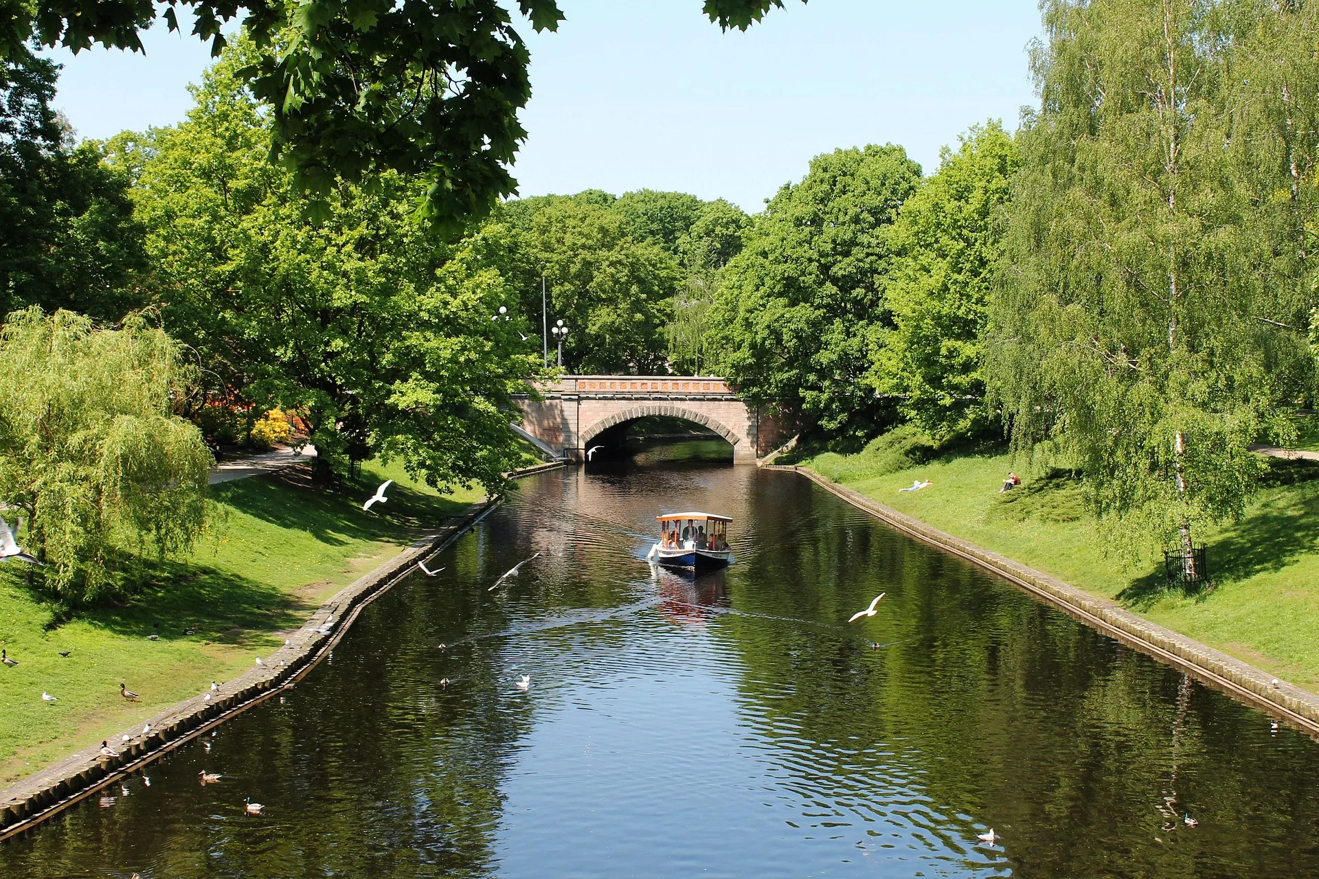 Kanal in Riga