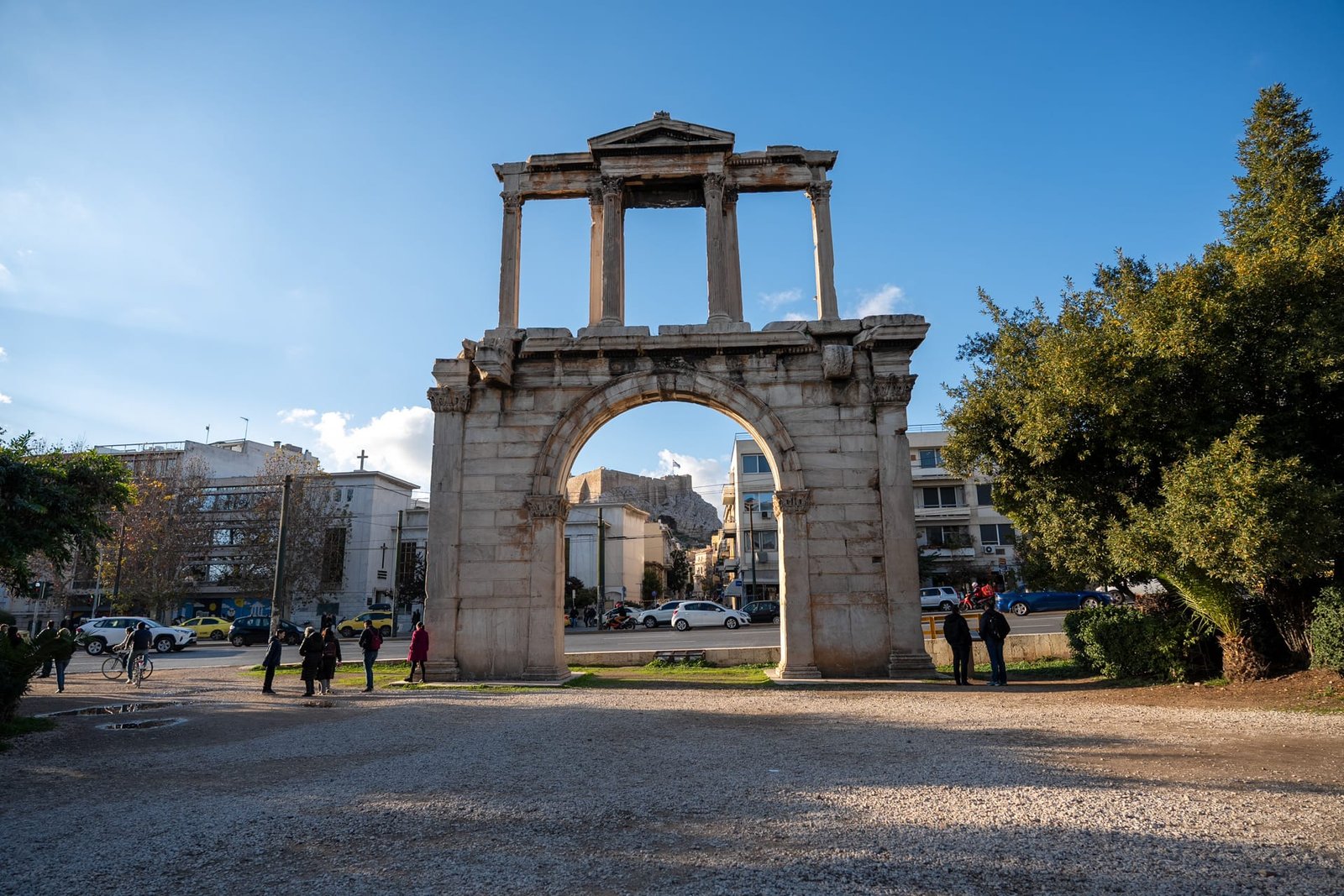 Hadrianbogen Athen Sehenswürdigkeiten