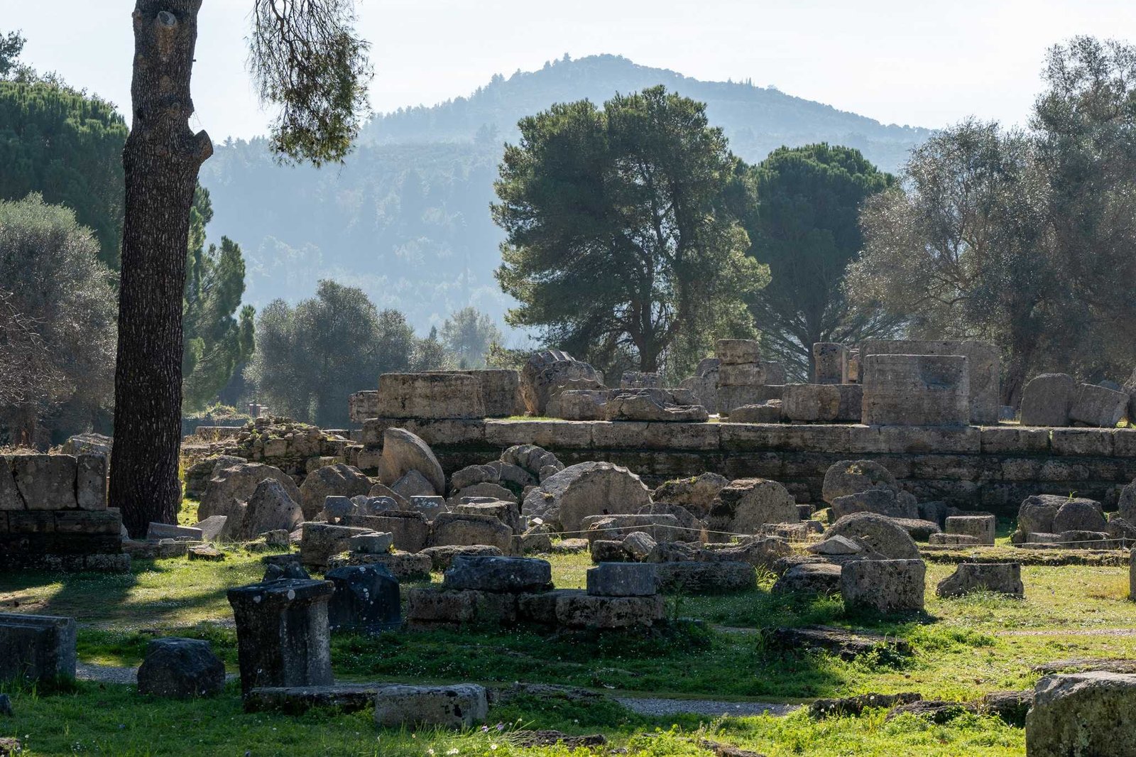 Antike Ruinen von Olympia - Griechenland Rundreise