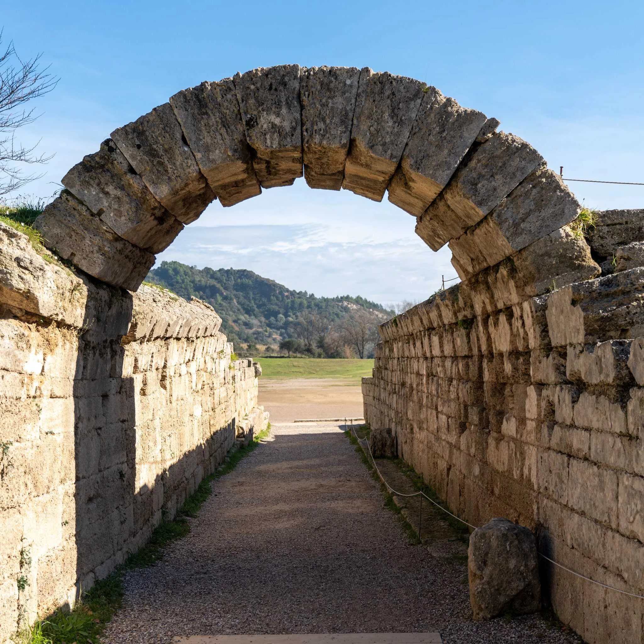 Eingang zum Stadion von Olympia - Griechenland Rundreise