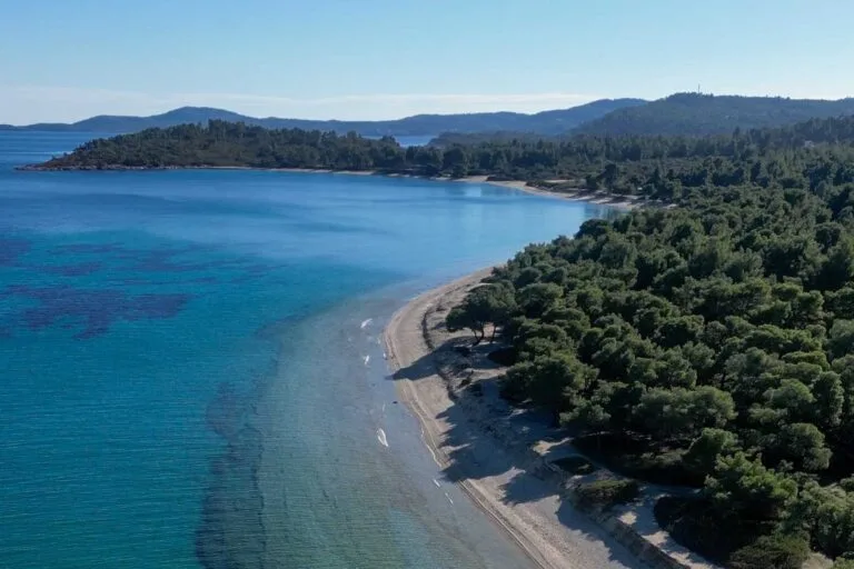 Glarokavos Beach - Griechenland Karte