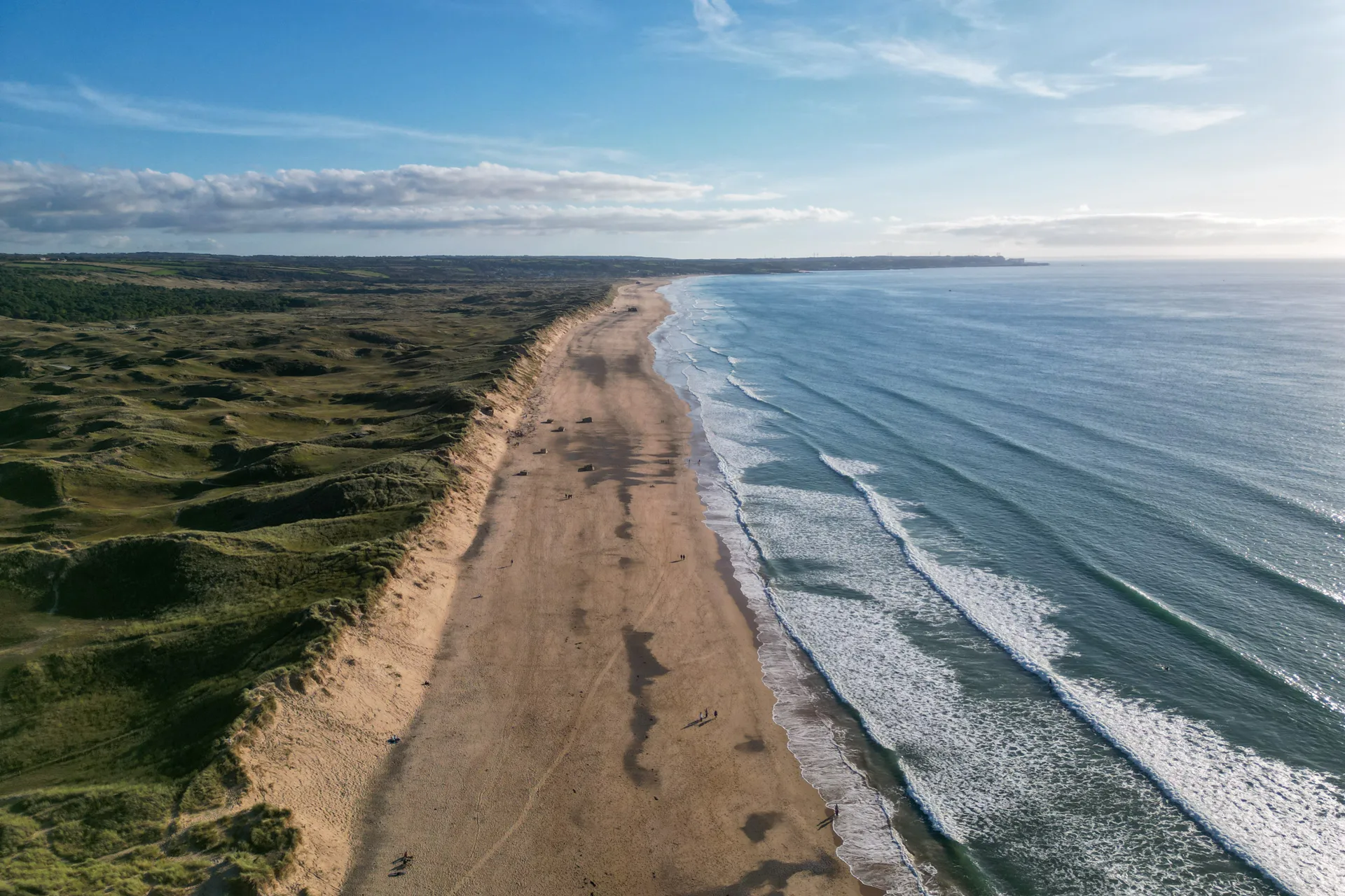 Plage de Biville Cotentin Halbinsel Highlights