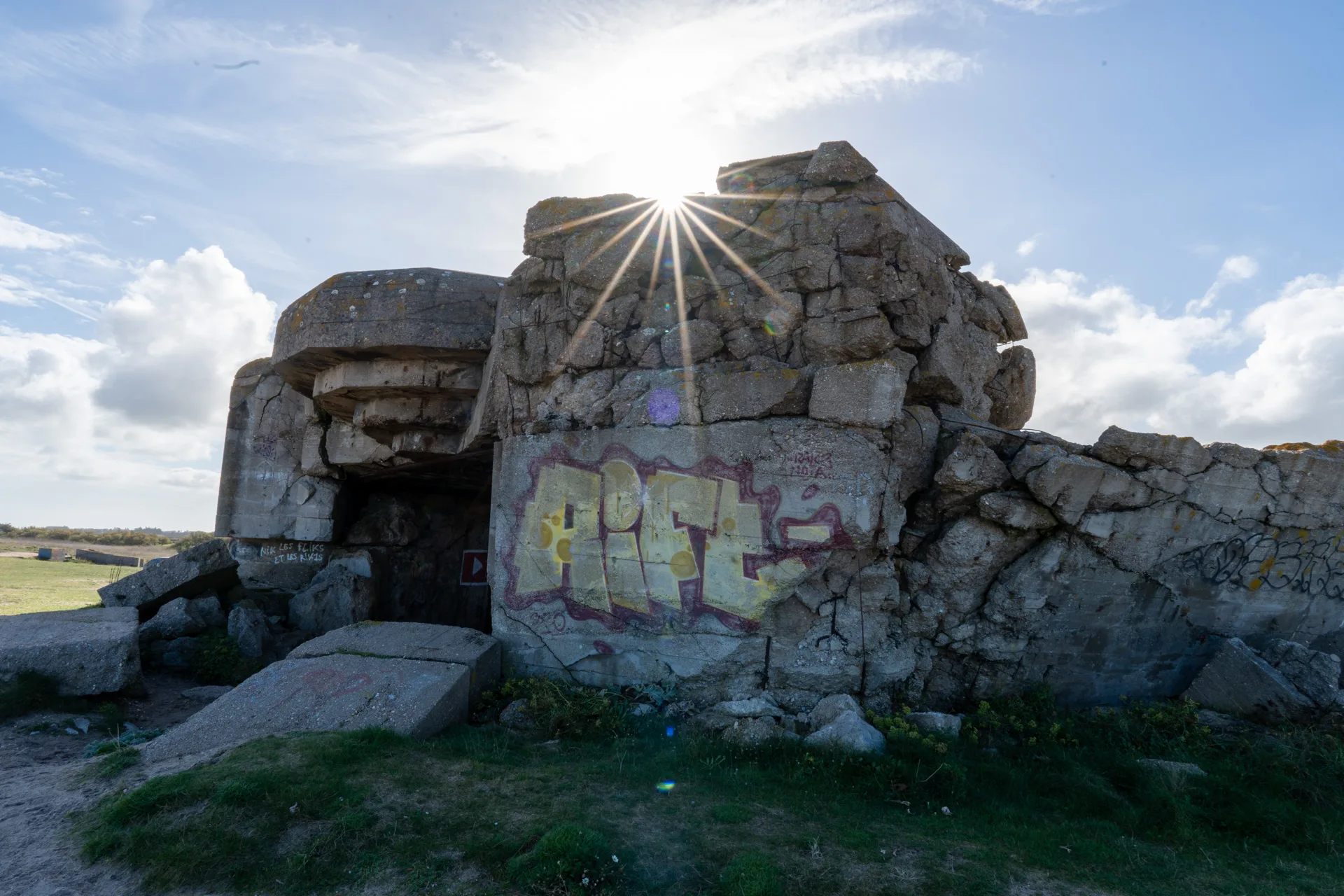 Batterie de Caqueret Normandie