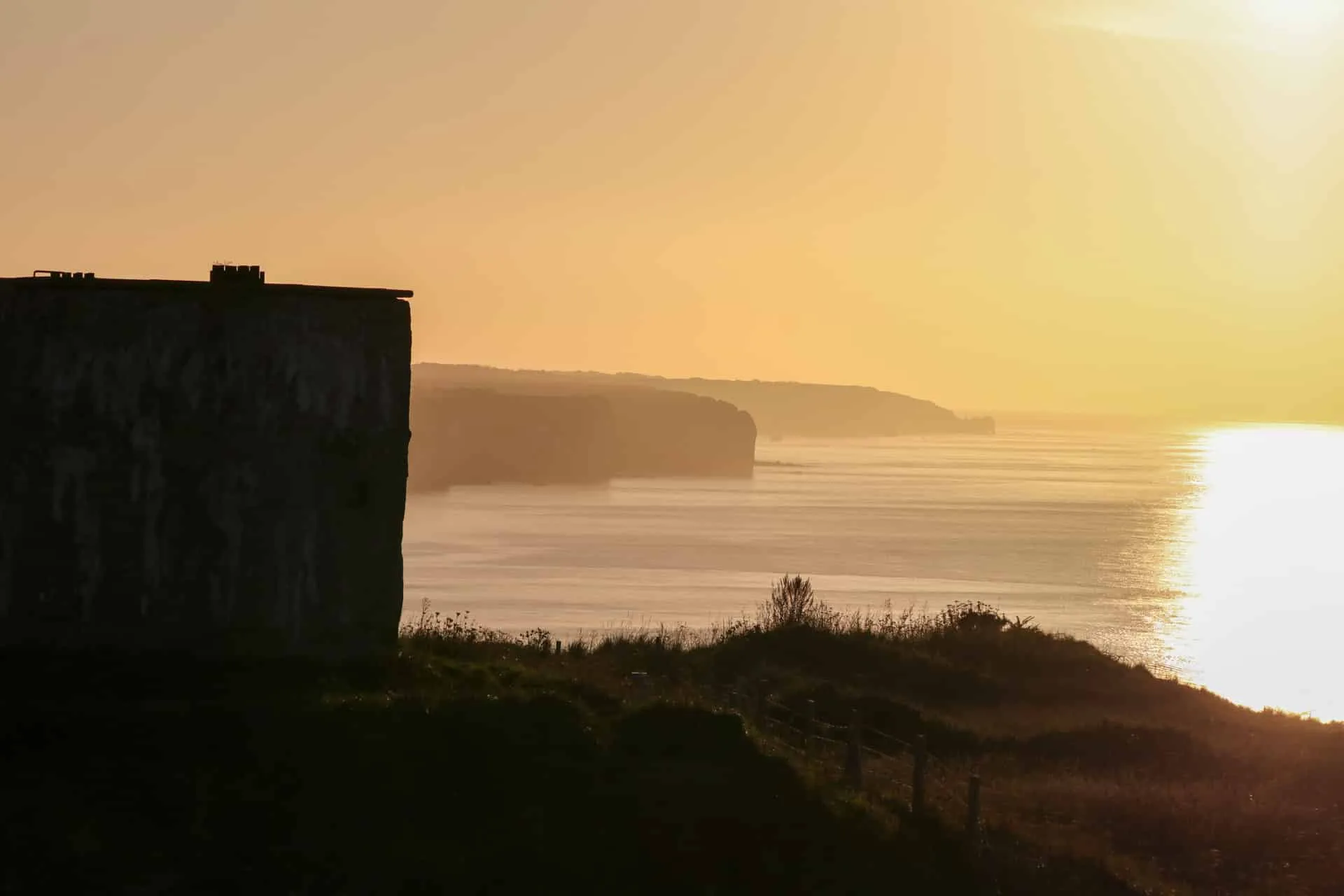 Sonnenuntergang Fecamp