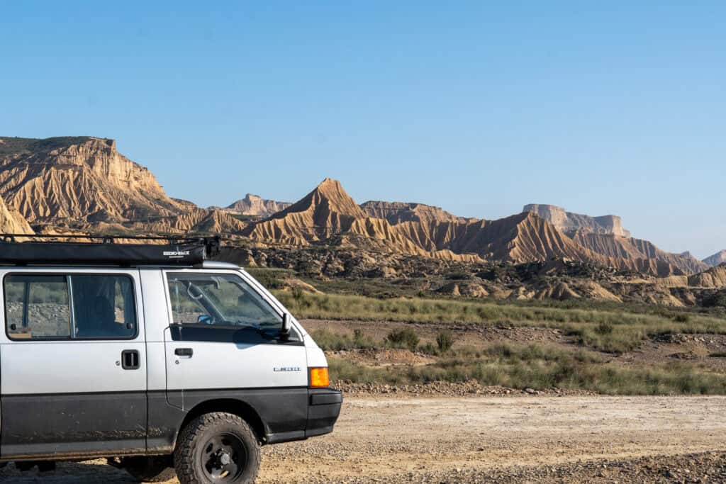 Bardenas Reales mit dem Auto