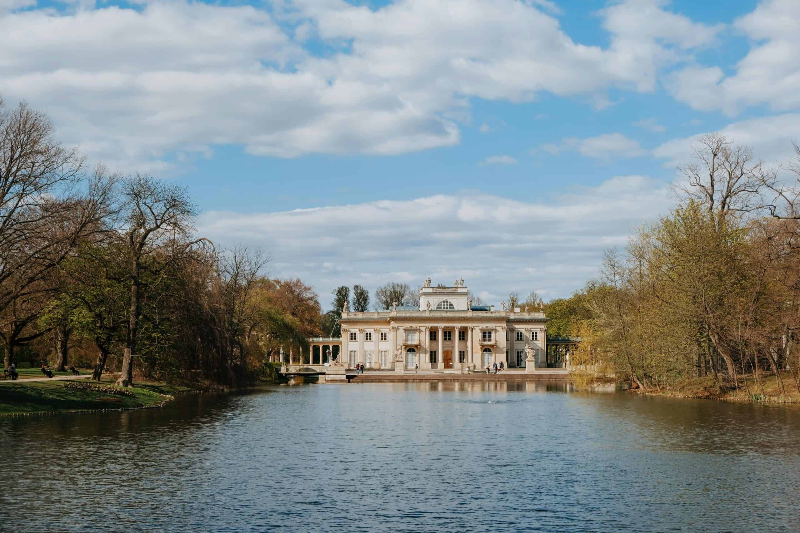 lazienki park Warschau