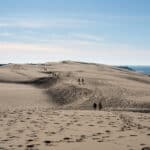 Atlantikküste Frankreich Dünenwanderung Dune du Pilat