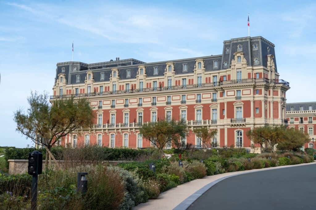 Frankreich Roadtrip, atlantikküste, roadtrip, frankreich, frankreich reise - Frankreich Roadtrip alter Palast in Biarritz Hôtel du Palais Biarritz