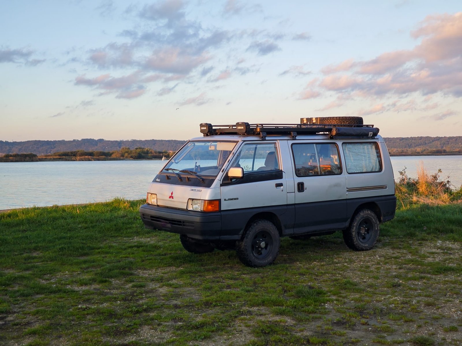 Wildcamping Normandie Mitsubishi L300