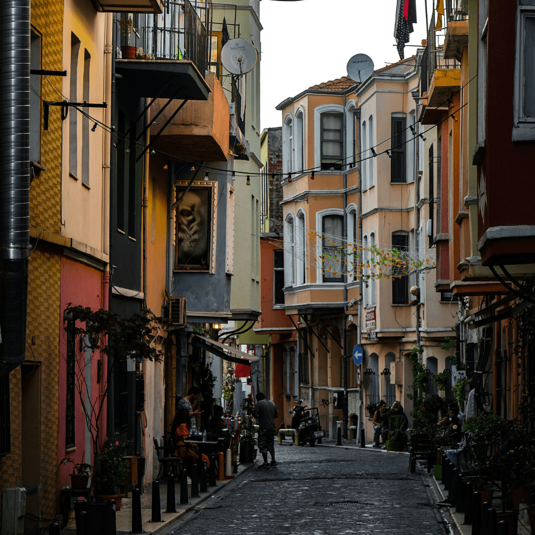 Bunte Gassen Balat Istanbul