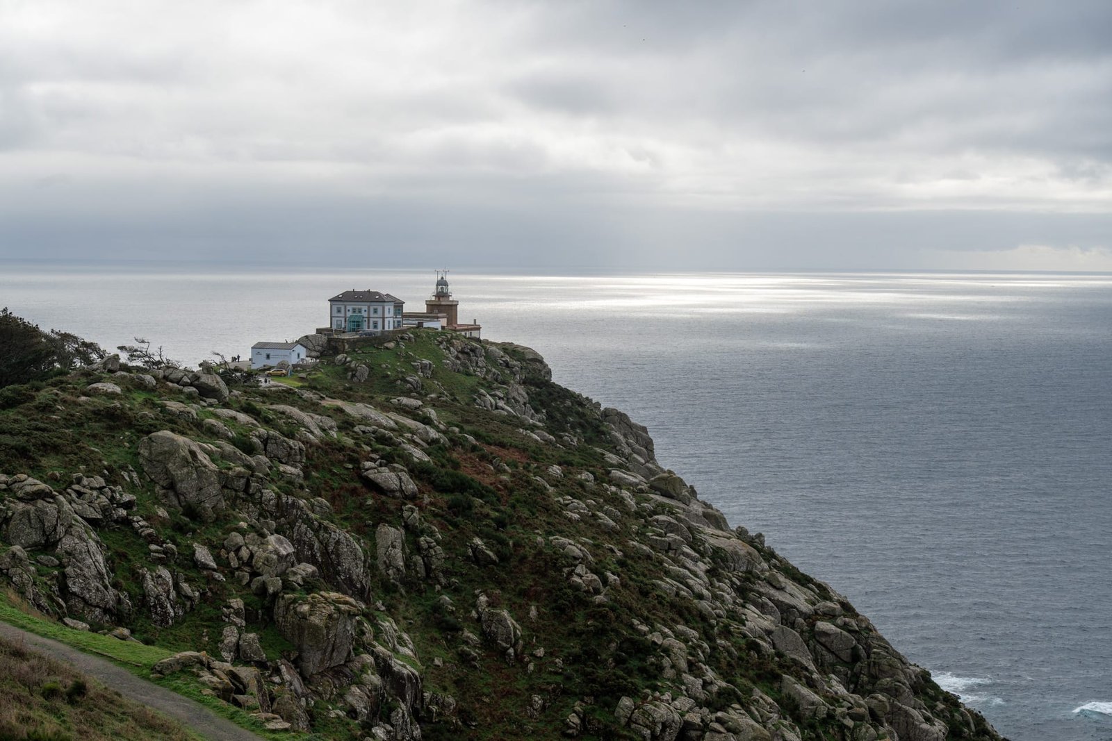 Cabo Fisterra an der Costa da Morte in Nordspanien