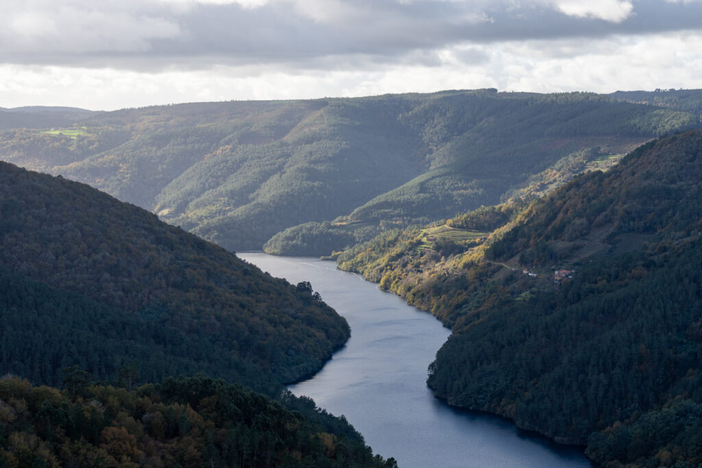Sil Canyon in der Ribeira Sacra