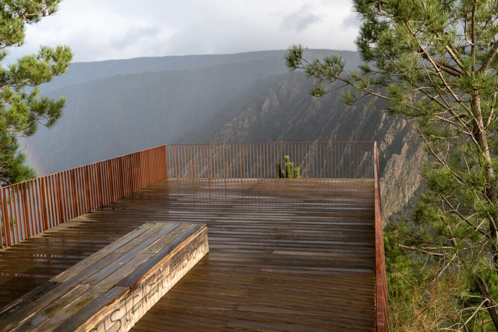 Aussichtspunkt Sil Canyon in der Ribeira Sacra