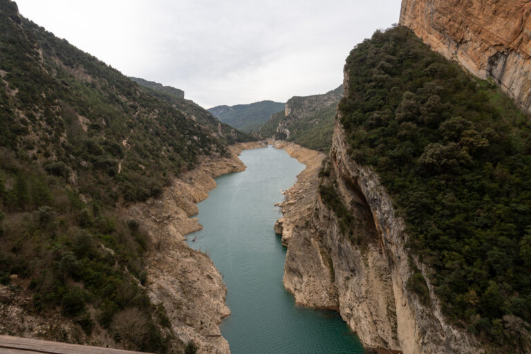 Aussicht congost de Mont-rebei