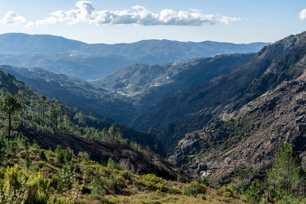 Ausblick über den Geres Nationalpark