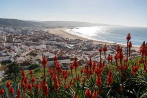 Ausblick &uuml;ber Nazare
