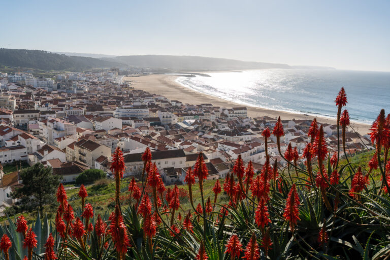 Ausblick &uuml;ber Nazare