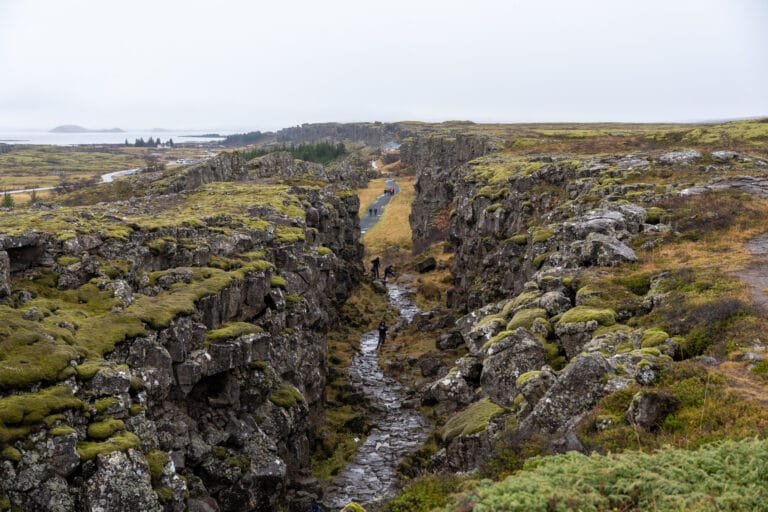 Almannagjá im Thingvellir nationalpark