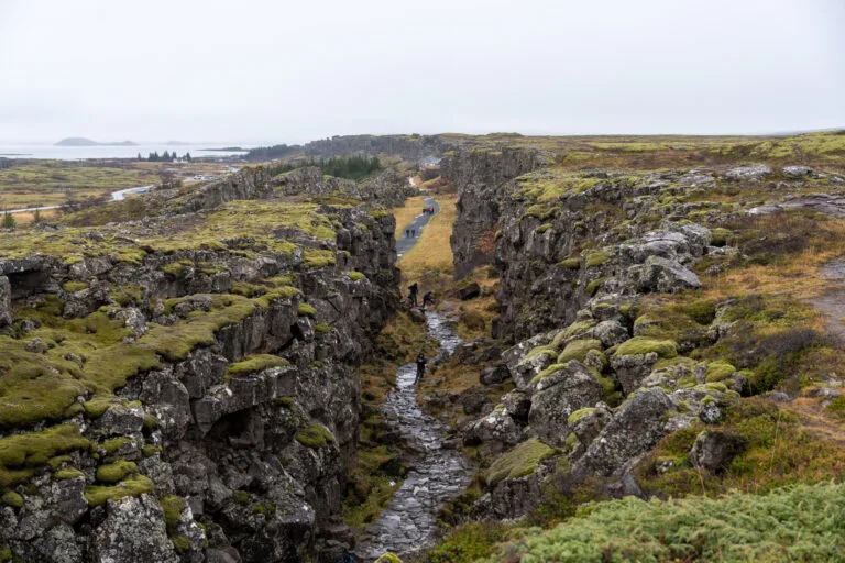 Almannagjá im Thingvellir nationalpark