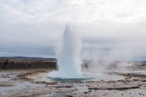 Geysir Strokkur in Island