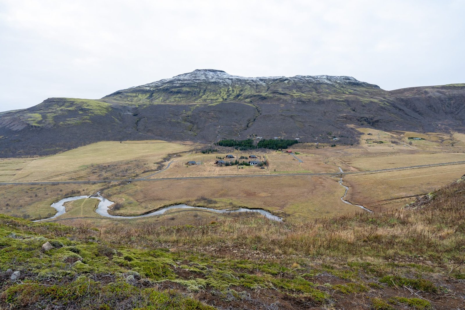 Aussichtspunkt Útsýnisstaður in Haukadalur