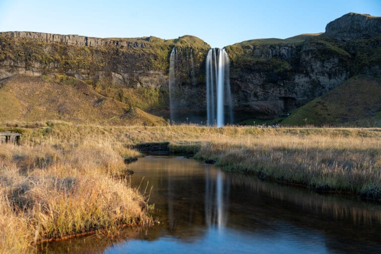 Seljalandsfoss Wasserfälle Islands