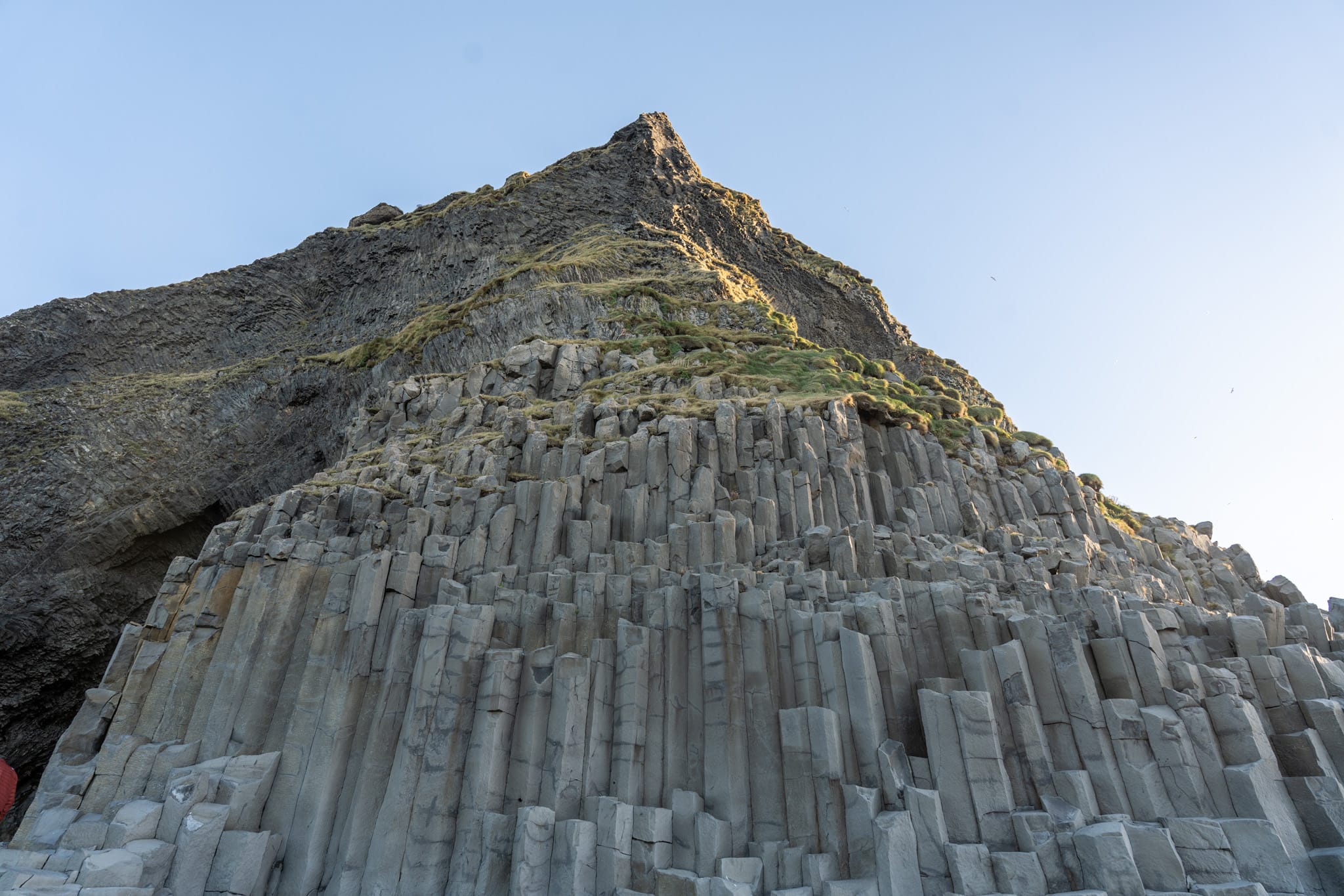 Basaltsäulen am Reynisfjara Strand Island