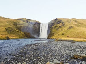 Sk&oacute;gafoss Wasserfall Island
