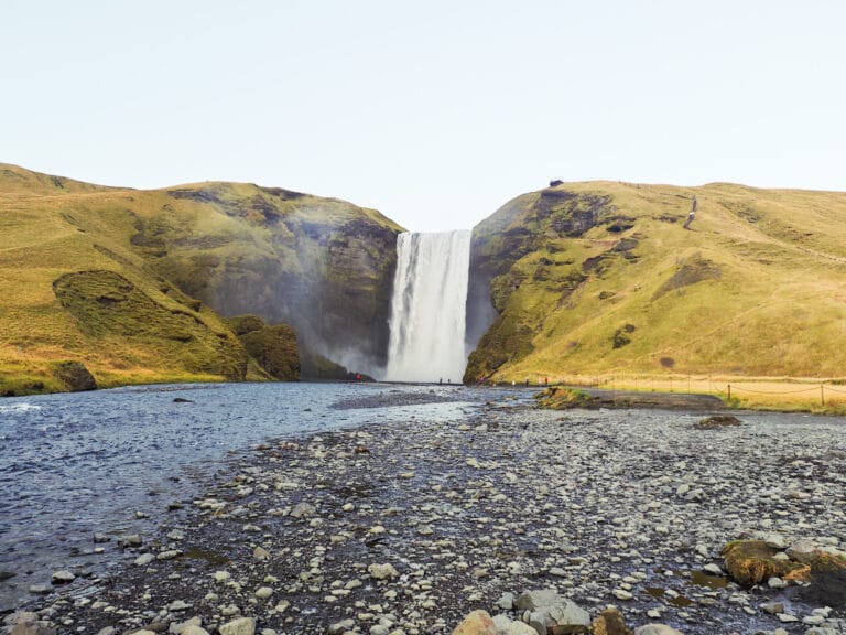 Skógafoss Wasserfall Island