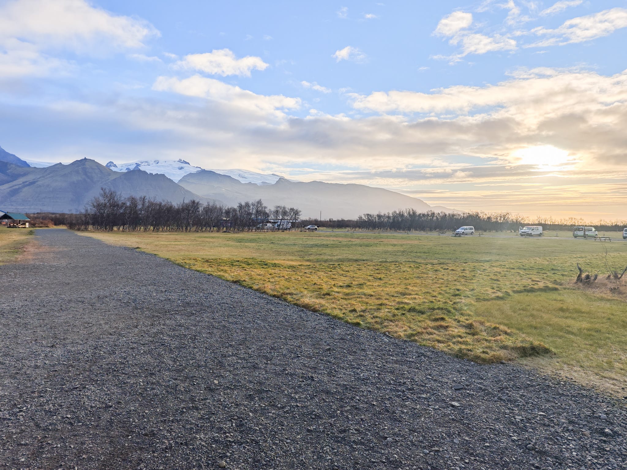 Campingplatz im Skaftafell Nationalpark