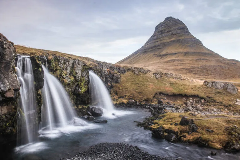 Kirkjufellsfoss & Berg Kirkjufell - Halbinsel Snæfellsnes