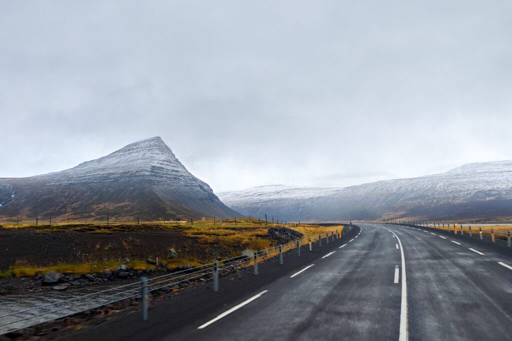 Panoramastrasse Westfjorde Island